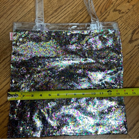 Talking Out Of Turn | Confetti Main Squeeze Flat Tote NWT - Picture 10 of 13